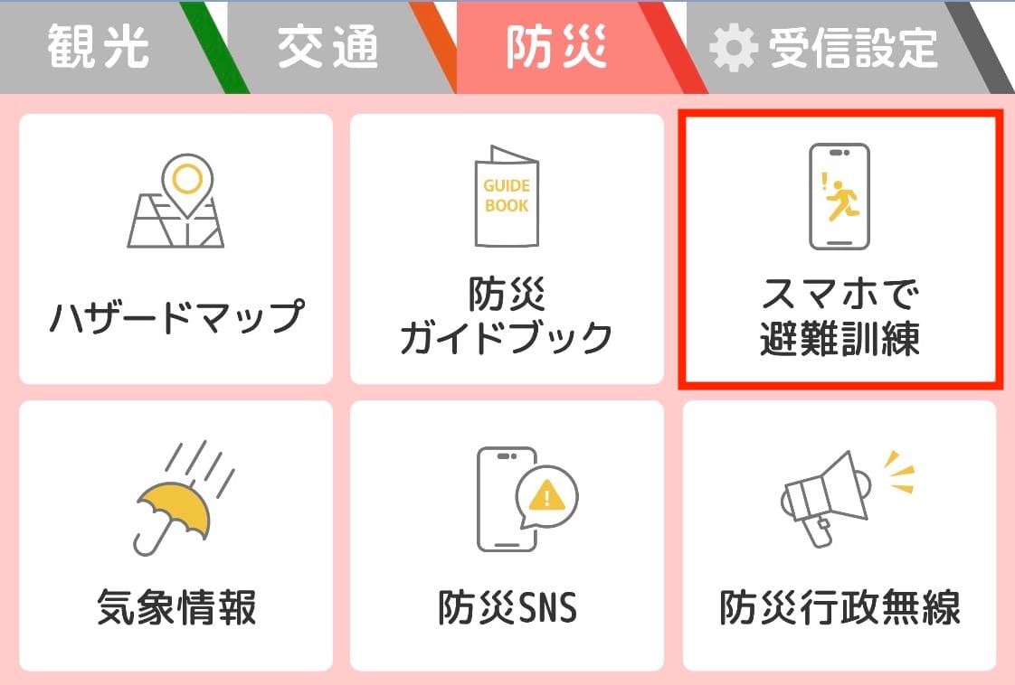住民の防災意識向上