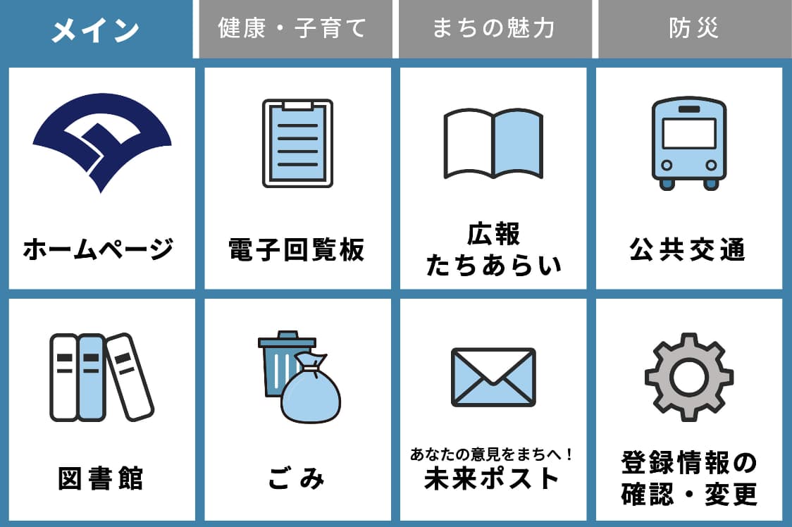 大刀洗町LINE公式アカウント