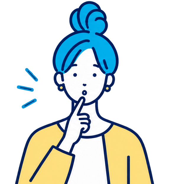 お客様の声を話している人