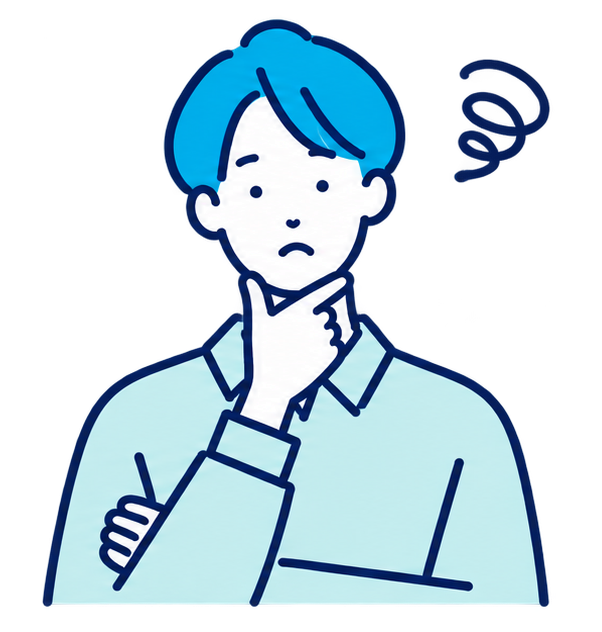 お客様の声を話している人
